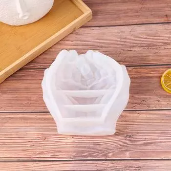 1 шт. DIY бетонная силиконовая форма для ручного бассейна сочный цветочный горшок глина цемент гипс прозрачный