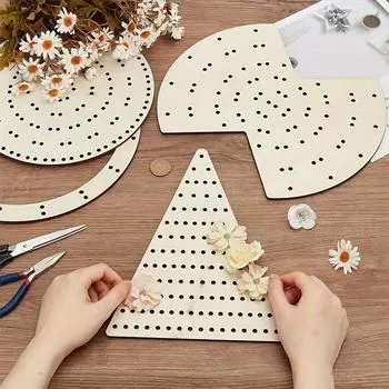 1 шт. DIY деревянный венок фестиваль свадьба праздник незаконченный подвесной цветочный венок креативный треугольный венок рамка настенное украшение двери 35*40*40cm