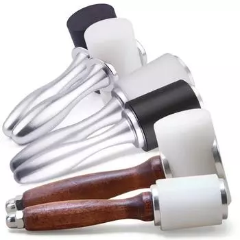 1 шт. DIY молоток для кожевенного ремесла, ручная резьба, резка, пробивка, печать, гравировка, сверление, инструменты для кожевенного ремесла, нейлоновый удар