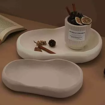 1 шт. DIY нерегулярная овальная тарелка-поднос силиконовая форма подставка для хранения ювелирных изделий фруктовый поднос смоляная форма домашний декор основание цветочного горшка