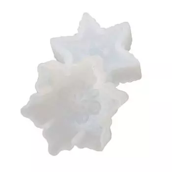 1 шт DIY Снежинка смола кристалл капля форма силиконовая литейная форма рождественские украшения капельницы формы A