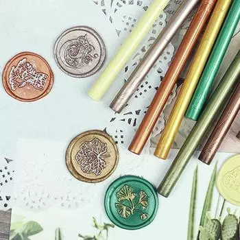 1 шт. DIY восковая палочка сургучная печать сплошной цвет восковая палочка уплотнительная восковая палочка уплотнительная восковая палочка