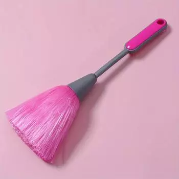 1 шт. Длинная ручка, цвет карамельный, полипропиленовая щетка для чистки клавиатуры, офисная, домашняя, настольная, ПК, хост-клавиатура, пылесборник, чистая перьевая тряпка