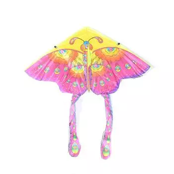 1 шт., длинный хвост воздушного змея с принтом бабочки, для детей, для отдыха на открытом воздухе, для сада, забавные игрушки