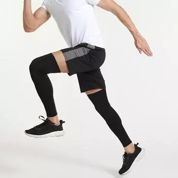 1 шт. длинный широкий экологически чистый компрессионный протектор колена для скалолазания XL жёлтый