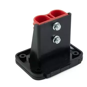 1 шт. Для Anderson Plug Flush Mount Кронштейн Крышка панели Зарядный разъем аккумулятора 120A 2pin Для Каравана Лодки Грузовика Аксессуары CHINA