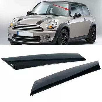 1 шт. для BMW Mini Cooper R55 R56 R57 2007-2015 передняя боковая накладка на лобовое стекло, молдинг, крышка в виде ракушки 1pc left
