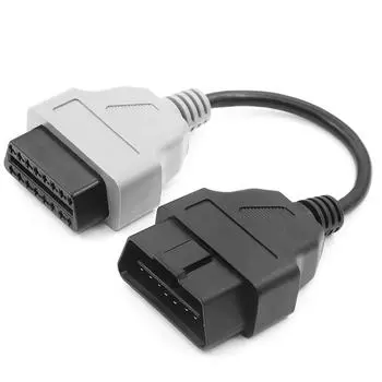 1 шт. Для FiatECUScan адаптер OBD OBD2 разъем MultiECUScan ABS подушка безопасности OBD2 сканер диагностический кабель для Fiat ECU сканирующий инструмент синий