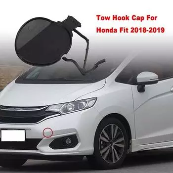 1 шт. для Honda Fit / Jazz GK5 2018-2019 передний бампер буксировочный крюк крышка прицепа глазок крышка