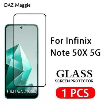 1 шт. для Infinix Note 50x 5G Защитная пленка для экрана из закаленного стекла Infinix Note 50x 5G