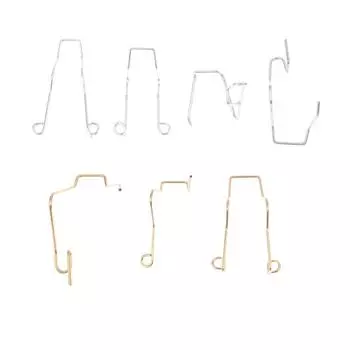 1 шт. для лампы фары H1 H3 H4 H7 фиксирующий зажим стопорное кольцо светодиодный провод пряжка крюк железный прессовочный лист общий для мотоциклов