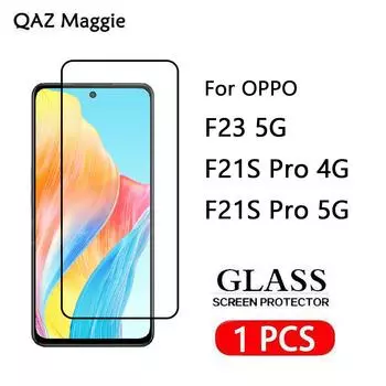 1 шт. для OPPO F23 5G стекло полное покрытие закаленное стекло Защитная пленка для экрана для OPPO F21S Pro 4G 5G OPPO F21S Pro 4G