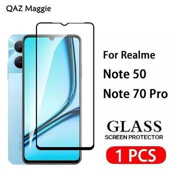 1 шт. для Realme Note 50 70 Pro 5G Защитное стекло для экрана из закаленного стекла Realme Note 50