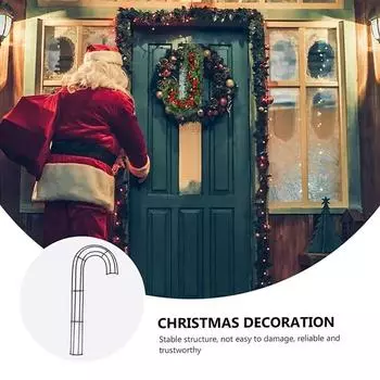 1 шт для Рождества Хэллоуин DIY Цветочная гирлянда металлический венок рамка кольцо сердце звезда круг форма