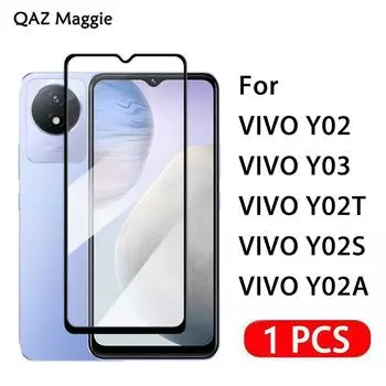1 шт. для VIVO Y02 Y02S Y02A Y02T Y03 Защитная пленка из закаленного стекла для экрана VIVO Y02