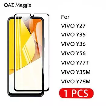 1 шт. для VIVO Y77T Защитная пленка для экрана из закаленного стекла для VIVO Y27 Y35 Y36M Y36 Y36i Y56 Y78 Y100i T1 4G 5G