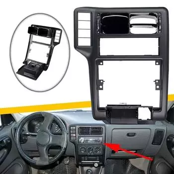 1 шт. Для Volkswagen Polkadi с 1994 по 1997 гг. Автомобильная декоративная воздухозаборная панель 6N1858071A D7C3 Black-One size