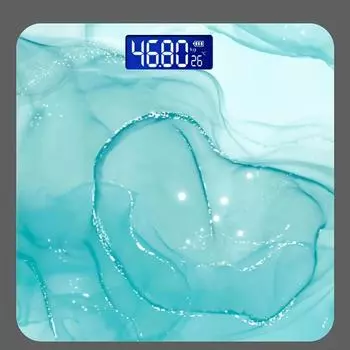 1 шт. Домашние умные цифровые весы, весы для ванной комнаты с дисплеем температуры, цифровые весы с высокоточным датчиком, ЖК-дисплей, красивый внешний вид, Ca Transform