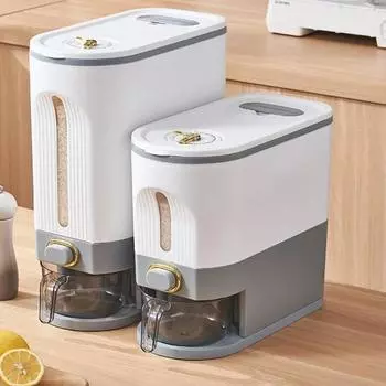 1 шт., домашний контейнер для хранения риса, герметичный контейнер с защитой от насекомых и влаги, пищевой контейнер для хранения риса