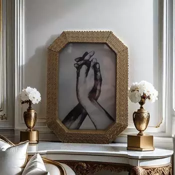 1 шт. домашний светильник, роскошь, простота, мода, настенный, креативное ремесло, винтажная фоторамка, фотостенд S