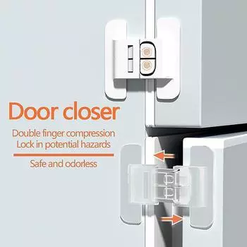 1 шт. домашний замок для холодильника, безопасный дверной замок для холодильника и морозильной камеры, многофункциональные защитные замки, защита для детей