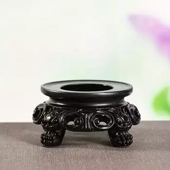 1 шт. домашняя база маятник стиль смола хрустальный шар полая база украшение для рабочего стола ремесла держатель орнамента resinous