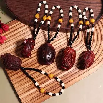 1 шт. домашняя деревянная фигурка животного высокого качества денежная черепаха твердая деревянная резьба офисное украшение мини поделки благоприятный подарок