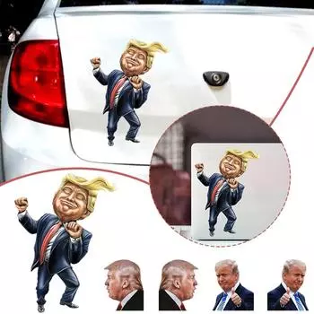 1 шт. Дональд Креативные наклейки на автомобиль Авто аксессуары для индивидуальности Наклейка на окно Украшение кузова S3I5