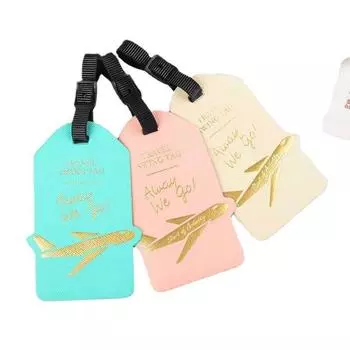 1 шт., дорожная деловая поездка, кожаная багажная бирка для мужчин и женщин, бирка для чемодана, проверенная сумка для визитных карточек, подвеска, посадочный талон 10.5*6.5cm
