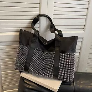 1 шт. Дорожная сумка большой емкости в стиле ретро, легкая ручная сумка для фитнеса, подходит для деловой поездки, ежедневного использования, фитнеса