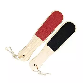 1 шт., доска для протирки ног, инструменты для домашнего ухода за ногами, двухстороннее отшелушивающее устройство для красоты ног 22.5*5.8*1CM