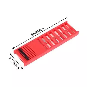 1 шт. доска для рыболовных снастей пластиковый держатель крючков держатель рыболовного поводка для организации рыболовных крючков держатель поводка подставка для джигов