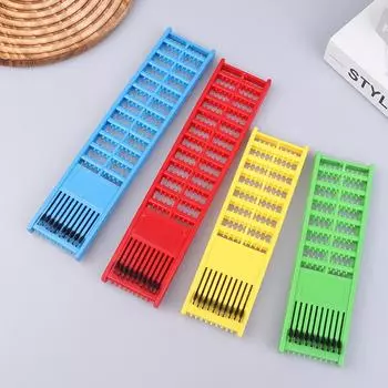 1 шт. доска для рыболовных снастей пластиковый держатель крючков держатель рыболовного поводка для организации рыболовных крючков держатель поводка подставка для джигов синий