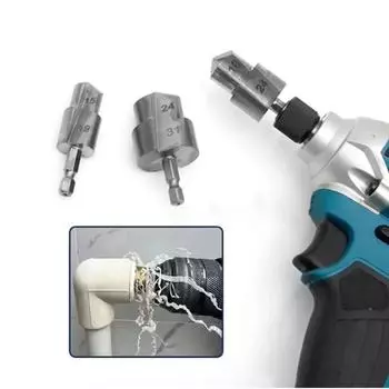 1 шт. Дрель для расширения водопроводных труб, перфоратор для сантехники, шестигранный хвостовик 6,35 мм, подъемное сверло, гидравлический электрический инструмент для расширения отверстий