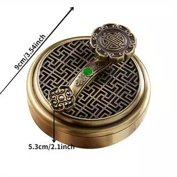 1 шт. Древняя пластина для благовоний, курильница, курильница для благовоний, бытовая комнатная благовония, сандаловое дерево, игровое украшение, подарки