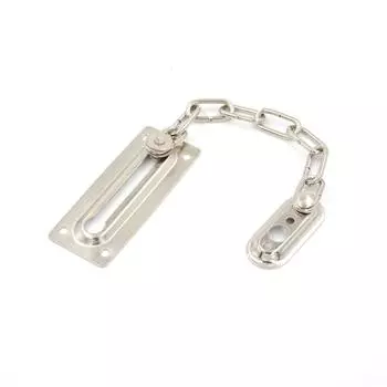 1 шт. дверной цепной замок, замки для шкафов, защитный замок безопасности для инструментов для самостоятельной сборки дверей, серебристый цвет, оптовая продажа