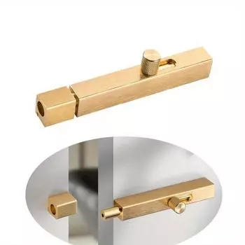 1 шт. Дверные болты, защелка, дверной замок, пряжка, алюминиевый сплав, садовые ворота, сарай, туалет, амбар, раздвижная дверь, болт, защелка, домашняя фурнитура