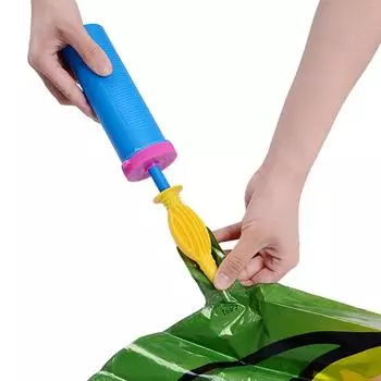 1 шт. двухходовой насос для накачивания воздушных шаров, бытовой инструмент для воздушных шаров