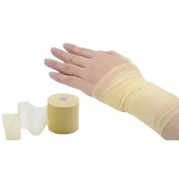 1 шт. дышащая, приятная для кожи пленка, эластичная спортивная лента, основа для запястья и лодыжки, защитная повязка для ракетки, амортизирующая повязка 7cm*27m