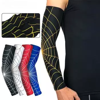 1 шт., дышащие наручи для тренировок, длинные наручи, рукава для занятий спортом на открытом воздухе, теннисом, бадминтоном, верховой ездой, тхэквондо, защитное снаряжение M