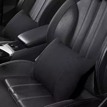 1 шт. дышащий автомобильный подголовник для BMW, защитная подушка для шеи, подушка для спины, поясница для автомобиля Benz Maybach S-класса чёрный