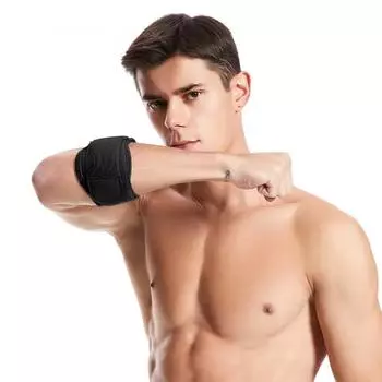 1 шт. дышащий теннисный локтевой бандаж, регулируемый теннисный локтевой бандаж для гольфа, компрессионная накладка для предплечья, снимает тендинит