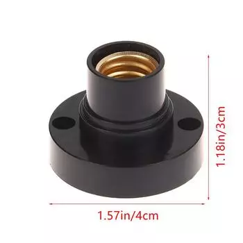 1 шт. E14 винтовой держатель цоколя лампы цоколь патрон держателя лампы адаптер держатель лампочки спиральный светодиодный цоколь лампы белый