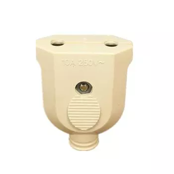 1 шт. ЕС Европейский 2-контактный AC Электрический штекерный разъем для розетки, адаптер, провод, удлинитель, разъем