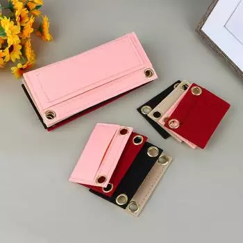 1 шт., фетровая сумка-кошелек, сумка-вкладыш для карт, внутренний слой, модернизированная сумка через плечо, внутренний контейнер, сумка-органайзер, аксессуары 8*6cm чёрный