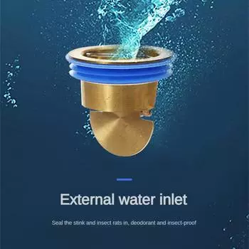 1 шт. фильтр для слива воды, напольный фильтр, заглушка, сифон, раковина, дезодорант против запаха и вредителей для кухни, аксессуары для ванной комнаты 4.3cm