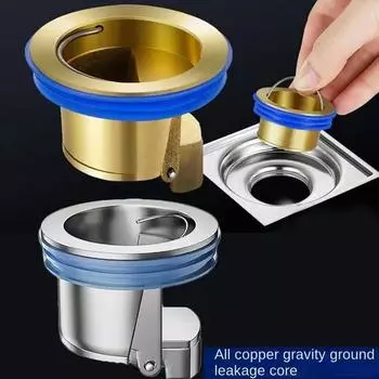 1 шт. фильтр для слива воды, напольный фильтр, заглушка, сифон, раковина, дезодорант против запаха и вредителей для кухни, аксессуары для ванной комнаты A1