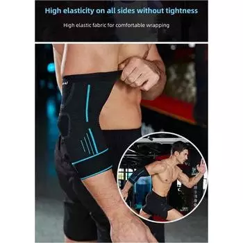 1 шт., фитнес-бинты, налокотники, компрессионный поддерживающий рукав для тендинита, теннисный локоть, уменьшающий боль в суставах, поддерживающий защитник XL