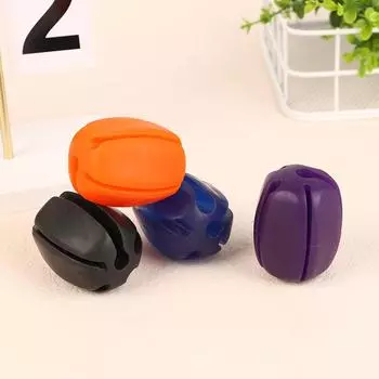 1 шт. фиксированный шаровой стержень для удочки, мини-защита от столкновений, втягиватель удочки, резиновый рыболовный инструмент оранжевый