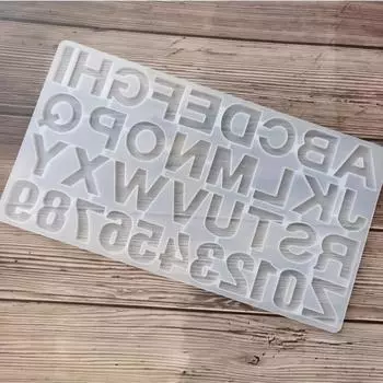 1 шт., формы для эпоксидной смолы с английским алфавитом, смешанный стиль, силиконовые формы для литья для изготовления ювелирных изделий своими руками, фурнитура, аксессуары, аксессуары 1pc